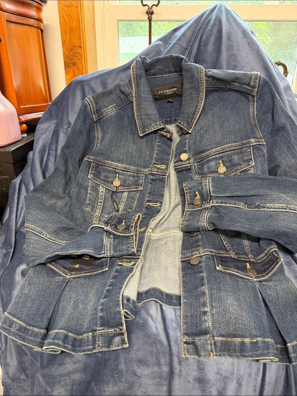 Liverpool Blue Denim Jean Jacket